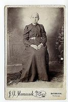  An excellent old photo of Lucy Catherine Wallace (1834-1917) taken circa 1898. She was known as Granny Mac as a result of her last marriage to John McFarlin. She was the mother of Lucy Florence Abbott.